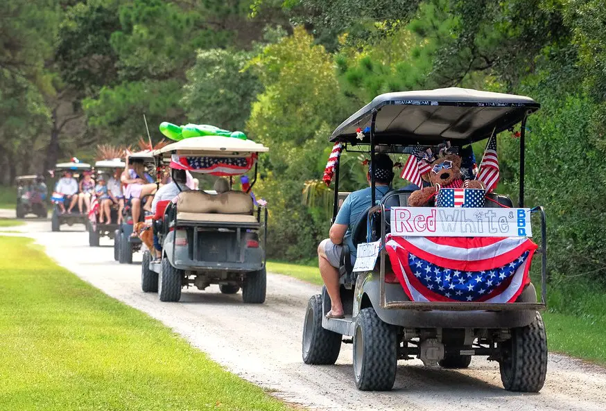 golf cart parade